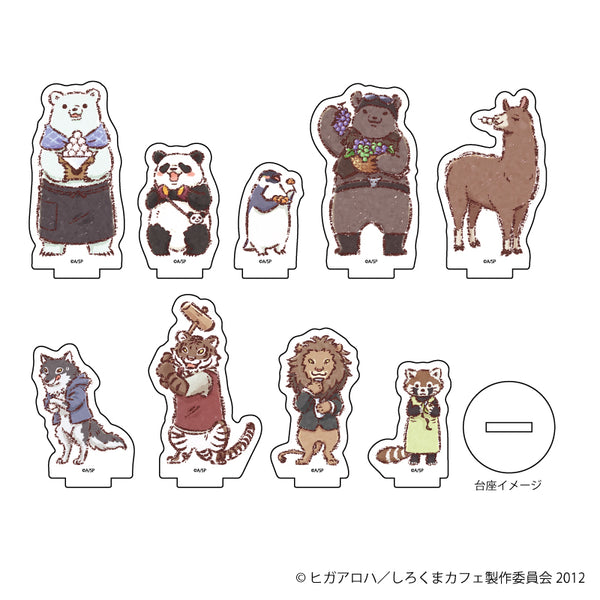 『しろくまカフェ』アクリルぷちスタンド 02/お月見ver. BOX(全9種)(グラフアート)