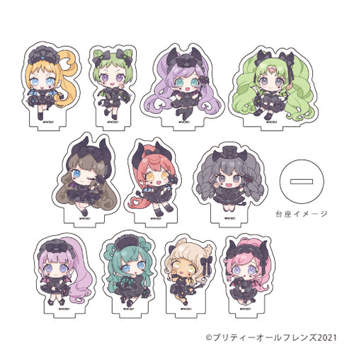 『プリティーオールフレンズ』アクリルぷちスタンド 05/デビルver. BOX (全11種)(ミニキャラ)