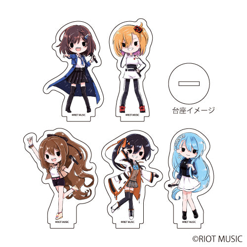 『RIOT MUSIC』アクリルぷちスタンド 01/BOX(全5種)(グラフアート)