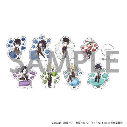 『進撃の巨人』アクリルぷちスタンド 11/誕生石ver. BOX (全8種)(グラフアート)