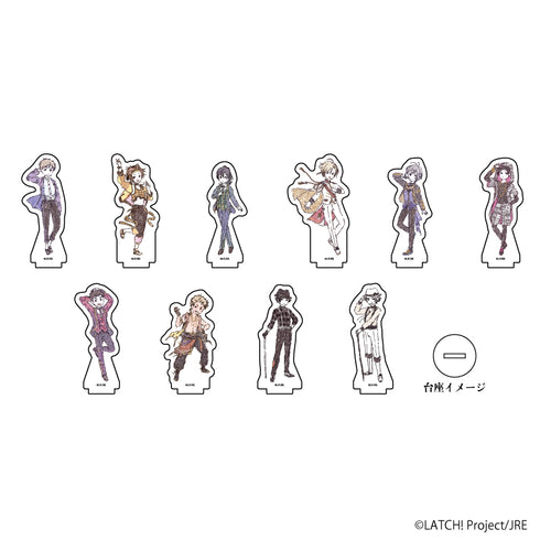 『STATION IDOL LATCH!』アクリルぷちスタンド 01/BOX(全10種) vol1(グラフアート)