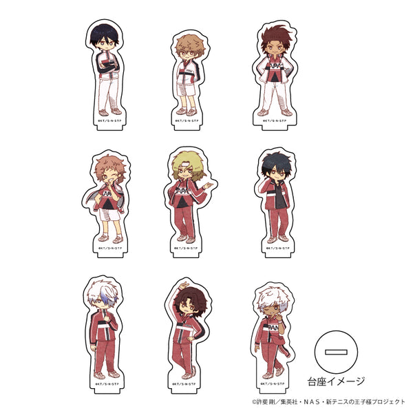 『新テニスの王子様』アクリルぷちスタンド 10/U-17日本代表ver.BOX(全9種)(レトロアート)