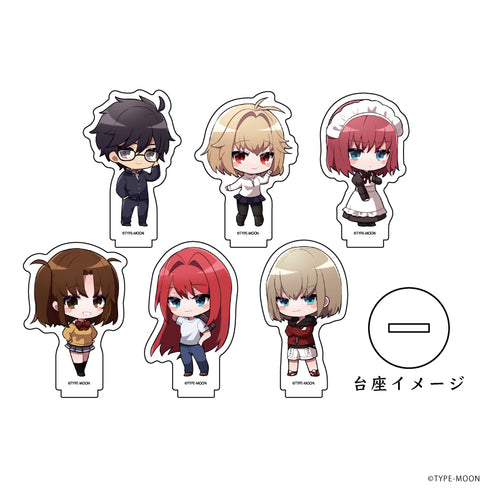 『月姫 -A piece of blue glass moon-』アクリルぷちスタンド 01/BOX(全6種)(ミニキャライラスト)