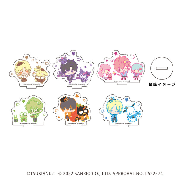 "Tsukiuta. THE ANIMATION 2 × Sanrio Characters" Acrylic Mini Stand 01/BOX (Set of 6) (Newly Illustrated)