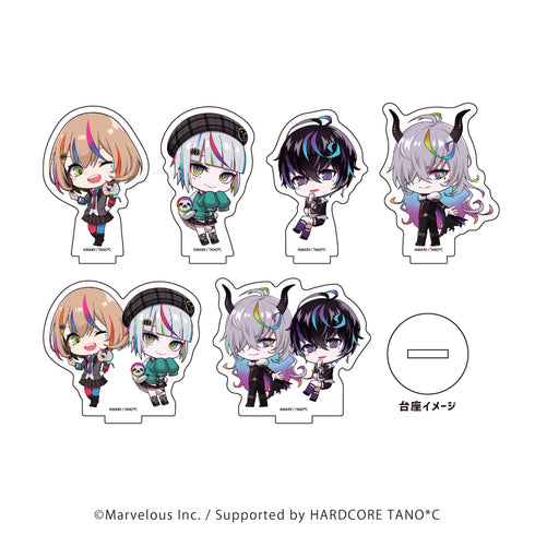 『WACCA』アクリルぷちスタンド 01/BOX(全6種)(ミニキャラ)
