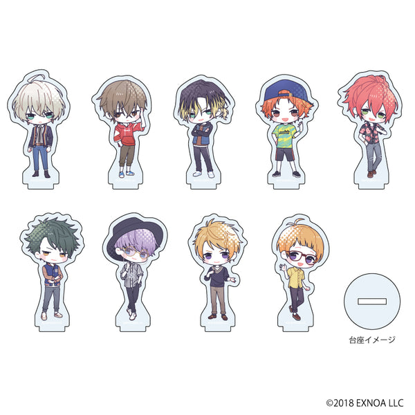 『ウインドボーイズ!』アクリルぷちスタンド 01/私服ver. BOX(全9種) A(POP Art)