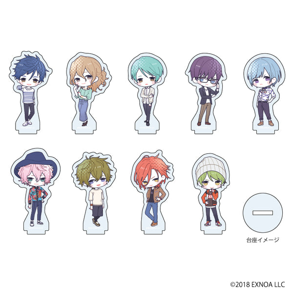 『ウインドボーイズ!』アクリルぷちスタンド 02/私服ver. BOX(全9種) B(POP Art)