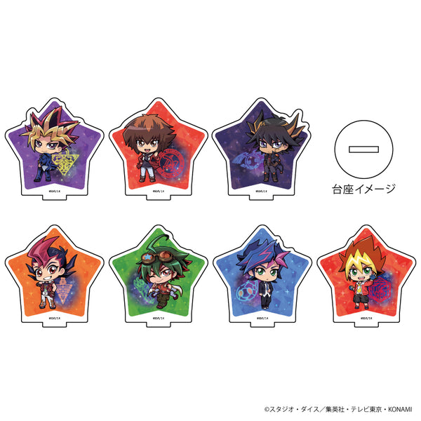 『アニメ遊☆戯☆王シリーズ』アクリルぷちスタンド 01/BOX (全7種)(ミニキャラ)
