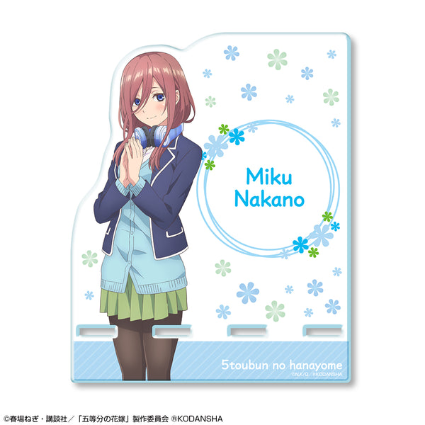 『五等分の花嫁』アクリルスマホスタンド デザイン03(中野三玖)