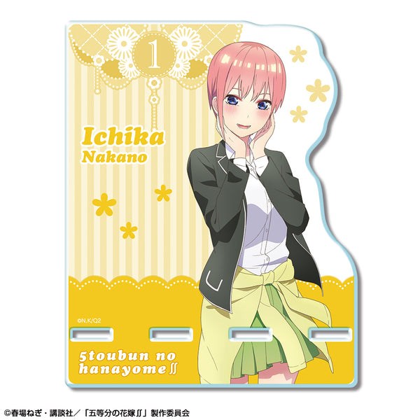 『五等分の花嫁∬』アクリルスマホスタンド デザイン01(中野一花)