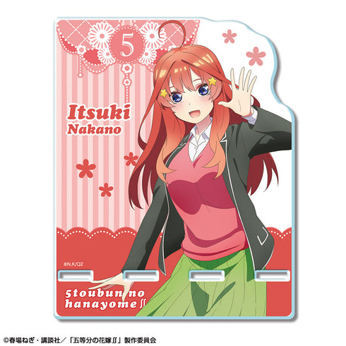 『五等分の花嫁∬』アクリルスマホスタンド デザイン05(中野五月)