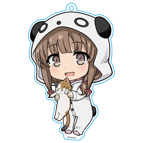 『青春ブタ野郎はバニーガール先輩の夢を見ない』ぷにこれ!キーホルダー 梓川かえで