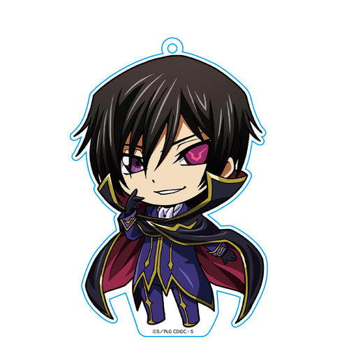 『コードギアス 反逆のルルーシュ』ぷにこれ!キーホルダー(スタンド付) ルルーシュ ゼロ服ver.