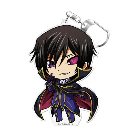 『コードギアス 反逆のルルーシュ』ぷにこれ!キーホルダー(スタンド付) ルルーシュ ゼロ服ver.