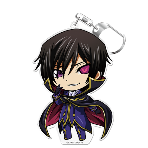 『コードギアス 反逆のルルーシュ』ぷにこれ!キーホルダー(スタンド付) ルルーシュ ゼロ服ver.