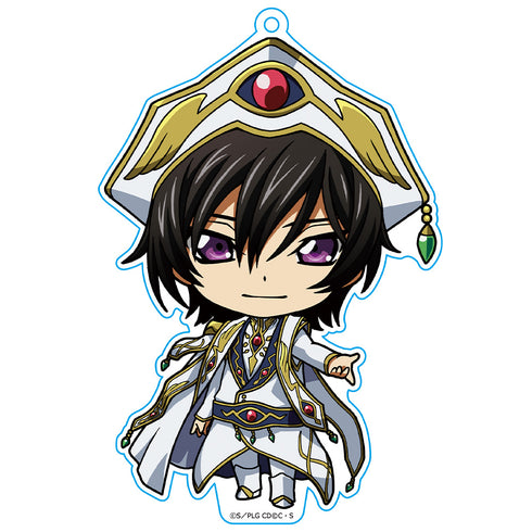 『コードギアス 反逆のルルーシュ』ぷにこれ!キーホルダー(スタンド付) ルルーシュ 皇帝ver.