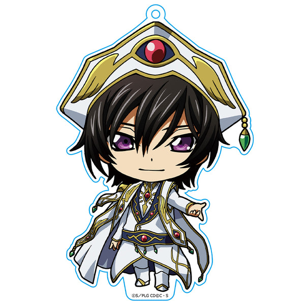 『コードギアス 反逆のルルーシュ』ぷにこれ!キーホルダー(スタンド付) ルルーシュ 皇帝ver.