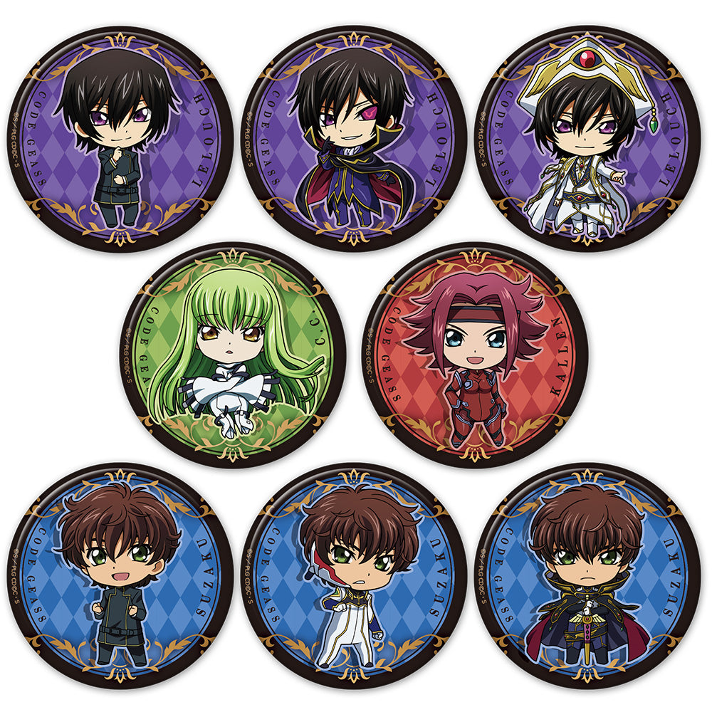 コードギアス 反逆のルルーシュ ルルーシュ　缶バッジ コードギアス 反逆のルルーシュ ルルーシュ 缶バッジ SEGA限定 コード