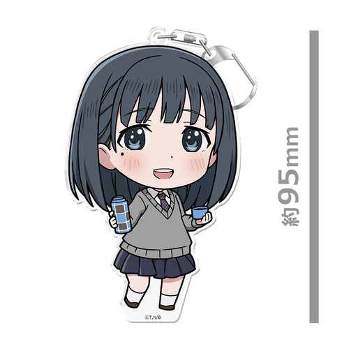 『スーパーカブ』ぷにこれ!キーホルダー (スタンド付) 恵庭椎