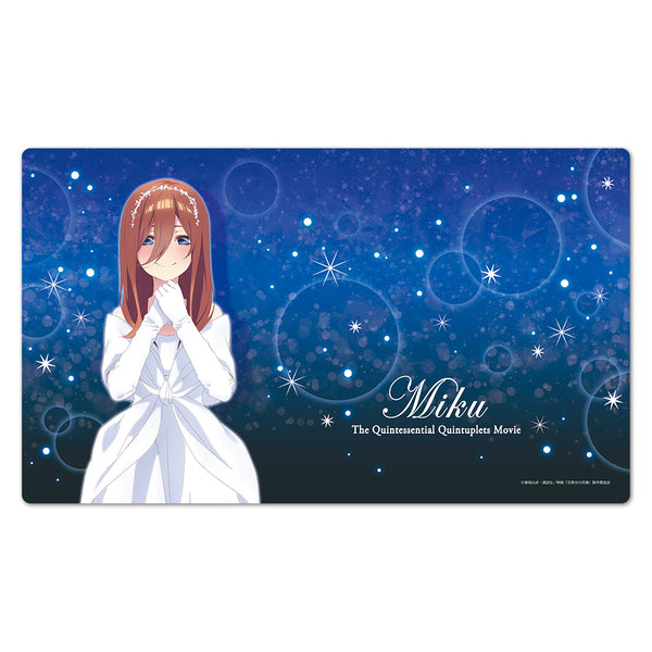 『映画 五等分の花嫁』キャラクターラバーマットD 中野三玖 ウェディングドレスver.