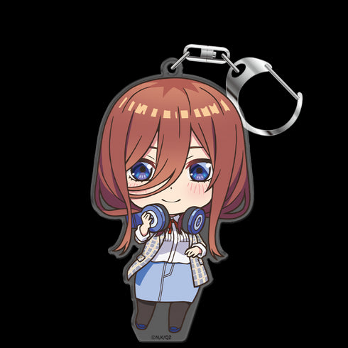 「五等分の花嫁∬」 中野三玖 ぷにこれ!キーホルダー(スタンド付)