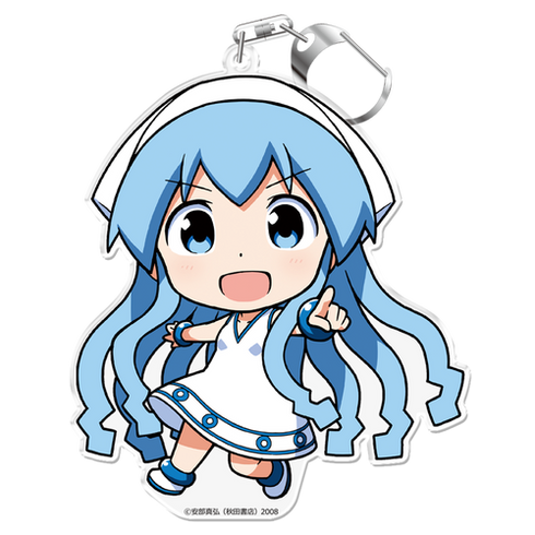 『侵略!イカ娘』ぷにこれ!キーホルダー(スタンド付) イカ娘