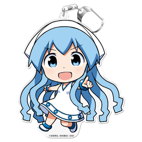 『侵略!イカ娘』ぷにこれ!キーホルダー(スタンド付) イカ娘