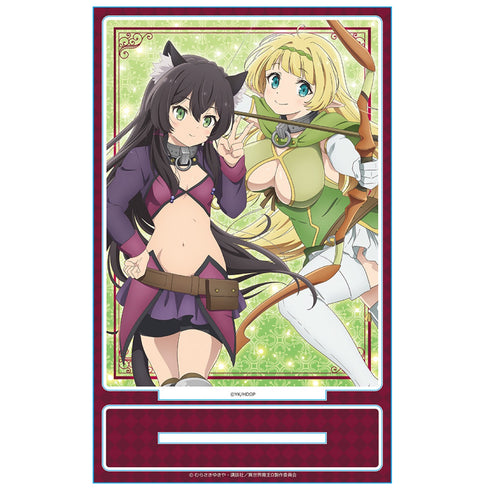 「異世界魔王と召喚少女の奴隷魔術Ω」シェラ&レム アクリルポートレート