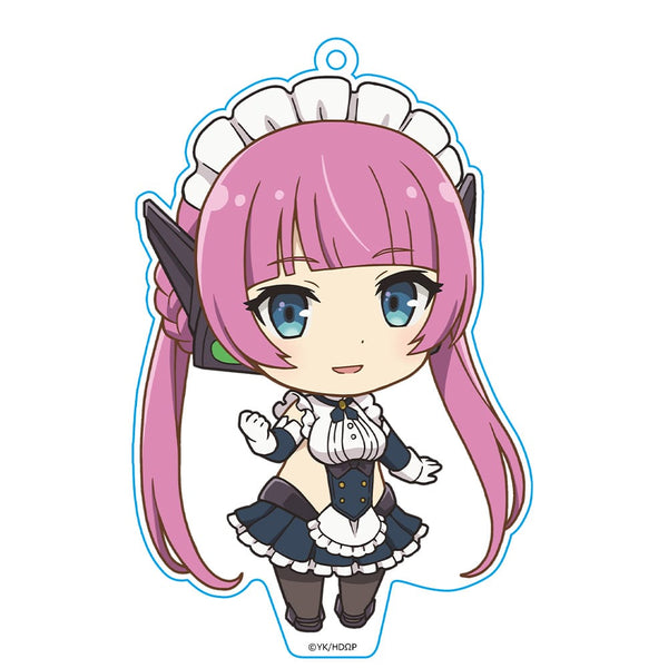 『異世界魔王と召喚少女の奴隷魔術Ω』ぷにこれ!キーホルダー (スタンド付) ロゼ