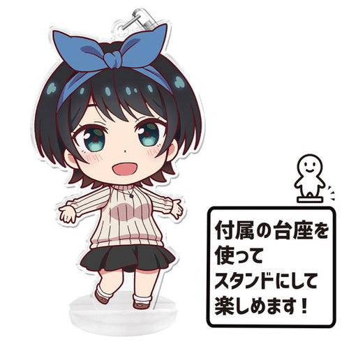 『彼女、お借りします』ぷにこれ!キーホルダー(スタンド付) 更科瑠夏