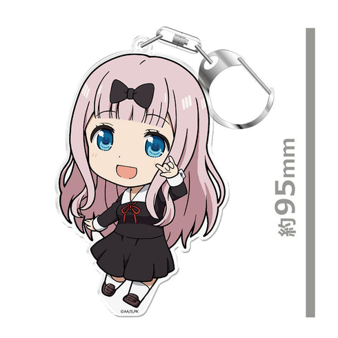 『かぐや様は告らせたい?~天才たちの恋愛頭脳戦~ 』ぷにこれ!キーホルダー(スタンド付) 藤原千花