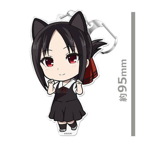 『かぐや様は告らせたい?~天才たちの恋愛頭脳戦~ 』ぷにこれ!キーホルダー(スタンド付) 四宮かぐや 猫耳Ver.