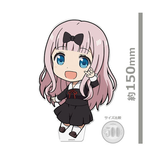 『かぐや様は告らせたい-ウルトラロマンティック-』でかぷにこれ!アクリルフィギュア 藤原千花