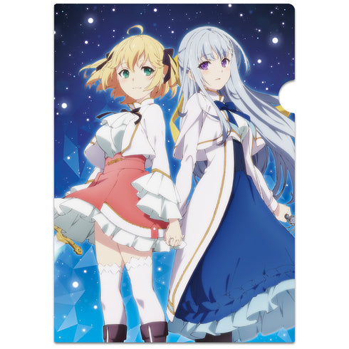 『転生王女と天才令嬢の魔法革命』クリアファイルA