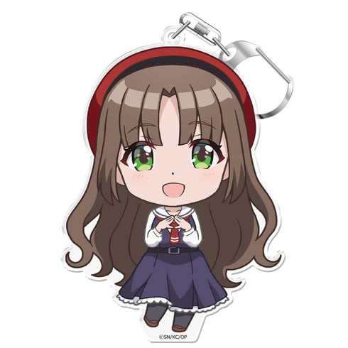 「幼なじみが絶対に負けないラブコメ」 桃坂真理愛 ぷにこれ!キーホルダー(スタンド付)