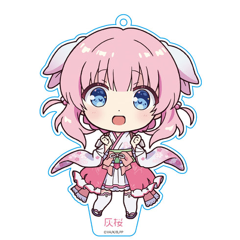 『プリマドール』ぷにこれ!キーホルダー(スタンド付) 灰桜
