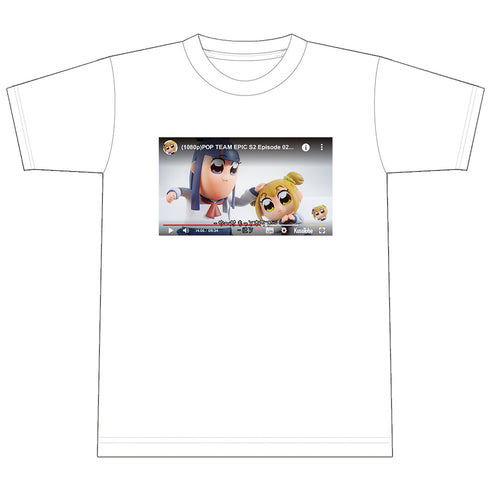 "Pop Team Epic" KusoTube T-shirt