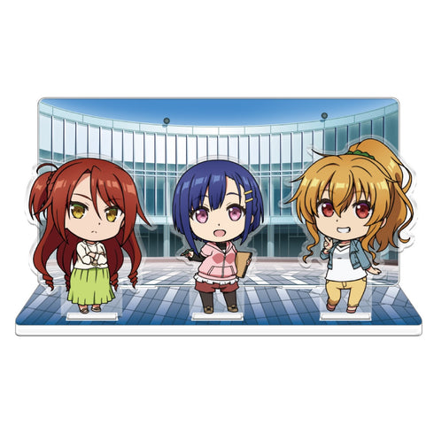 『ぼくたちのリメイク』シノアキ&ナナコ&河瀬川 アクリルジオラマ