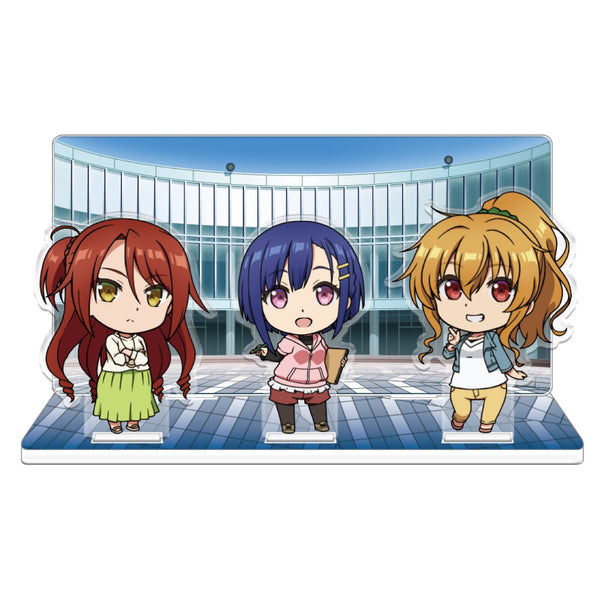 『ぼくたちのリメイク』シノアキ&ナナコ&河瀬川 アクリルジオラマ