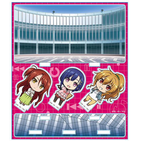 『ぼくたちのリメイク』シノアキ&ナナコ&河瀬川 アクリルジオラマ