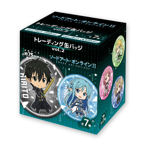 『ソードアート・オンラインII』缶バッジ vol.2 BOX