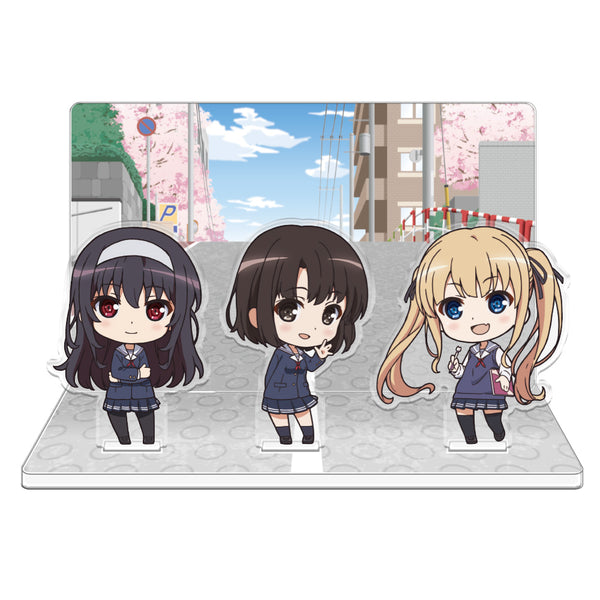 『冴えない彼女の育てかた Fine』アクリルジオラマA 恵&英梨々&詩羽