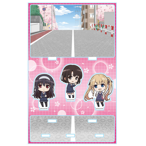 『冴えない彼女の育てかた Fine』アクリルジオラマA 恵&英梨々&詩羽