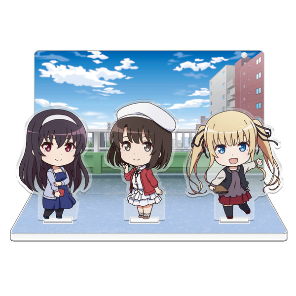 『冴えない彼女の育てかた Fine』アクリルジオラマB 恵&英梨々&詩羽
