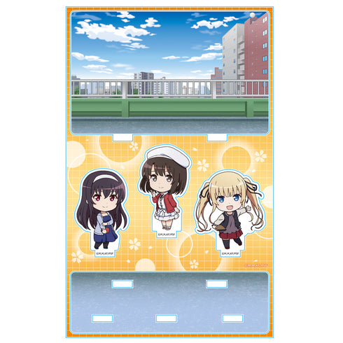 『冴えない彼女の育てかた Fine』アクリルジオラマB 恵&英梨々&詩羽