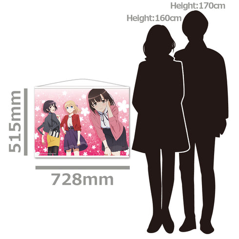 『冴えない彼女の育てかた Fine』B2タペストリーB 恵&英梨々&詩羽