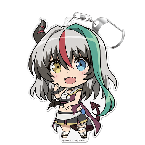 『戦闘員、派遣します! 』ロゼ ぷにこれ!キーホルダー(スタンド付)