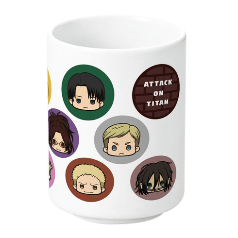 『進撃の巨人』ちゅるキャラ湯のみ