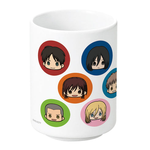 『進撃の巨人』ちゅるキャラ湯のみ