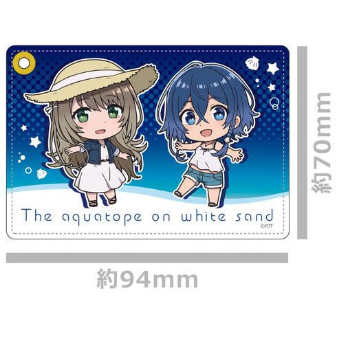 『白い砂のアクアトープ』合皮パスケース